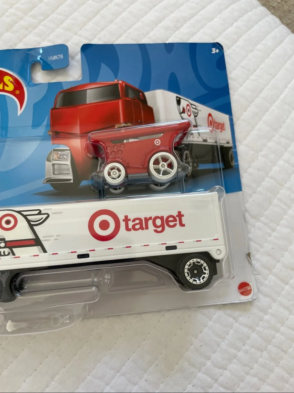 Target Bullseye's Big Rig Truck and Trailer - Red & White